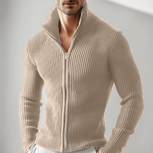 Cardigan Cuello Alto con Cierre de Cremallera para Hombre - Image 19