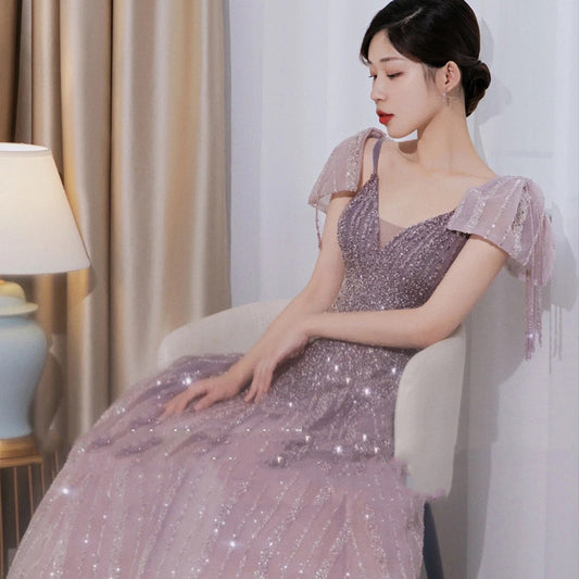 Vestido de Noche Elegante con Personalidad Hada - Image 2