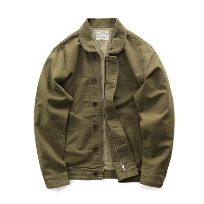 Chaqueta Suelta Retro Casual para Hombre - Estilo Deck Versátil - Image 7