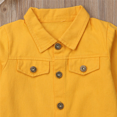 Chaqueta Denim Infantil Otoño Manga Larga - Image 7
