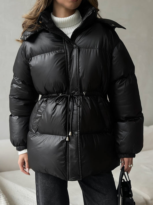 Chaqueta Térmica Acolchada con Capucha y Cierre - Image 19