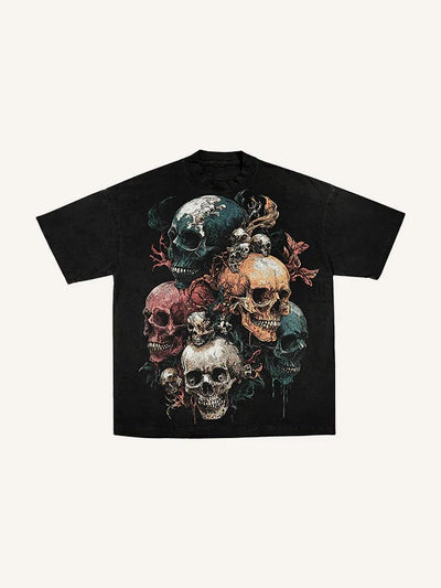 Playera Estampada Cuello Redondo Manga Corta para Hombre - Image 2