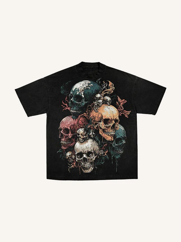 Playera Estampada Cuello Redondo Manga Corta para Hombre