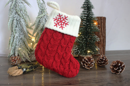Calcetines Navideños Tejidos con Letras - Image 6