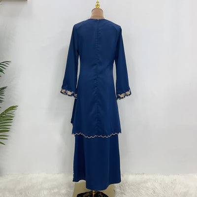 Traje de Gala Bordado Oriente Medio Elegante - Image 7
