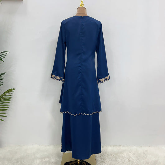 Traje de Gala Bordado Oriente Medio Elegante - Image 7