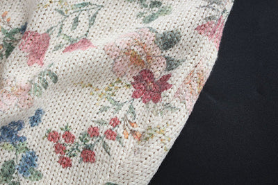 Cardigan Tejido con Estampado y Cuello en V de Manga Larga - Image 16