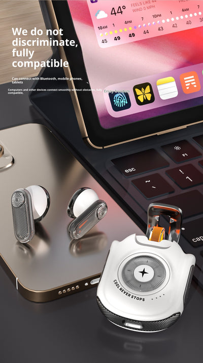 Auriculares Bluetooth Semiabiertos con Control Remoto para Ver Series y Videos - Image 13