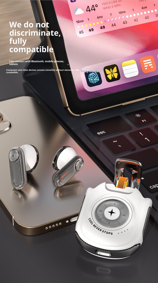 Auriculares Bluetooth Semiabiertos con Control Remoto para Ver Series y Videos - Image 13