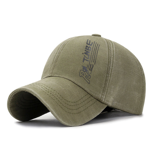 Gorra de Béisbol Desgastada en Tela Slub Lavada para Hombre - Image 12