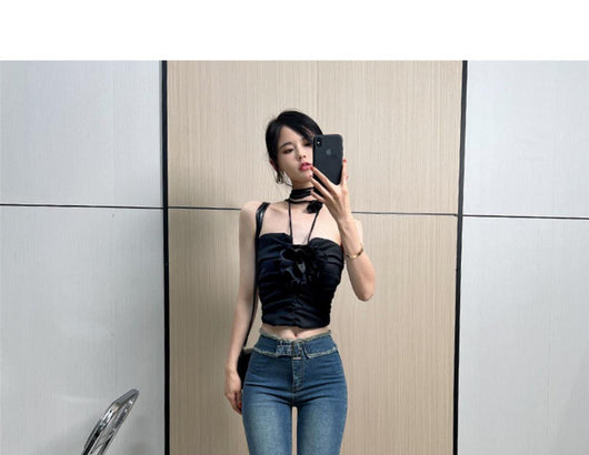 Jeans Skinny Retro Estilo Hong Kong para Mujer - Tela Ligera Verano - Image 11