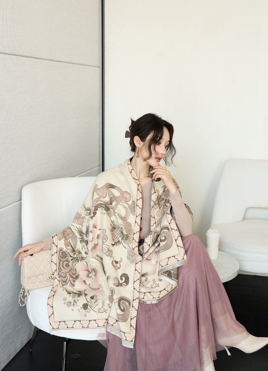 Chal Versátil de Oficina Estilo Coreano para Otoño e Invierno - Image 30