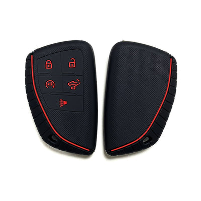 Funda Protectora de Silicona para Llave Chevrolet Tahoe Ivia GW con Patrón de Neumático - Image 3