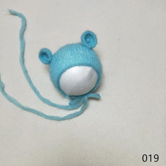 Gorro Suave de Mohair para Fotografía de Bebés - Tejido Artesanal - Image 61
