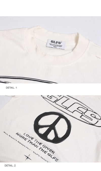 Camiseta Retro Americana de Manga Corta Unisex - Image 8