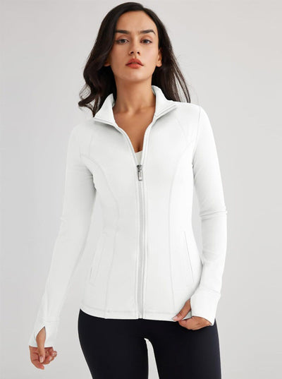 Chaqueta Deportiva Ajustada de Manga Larga con Tecnología Elástica - Image 25