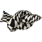 Striped Florero