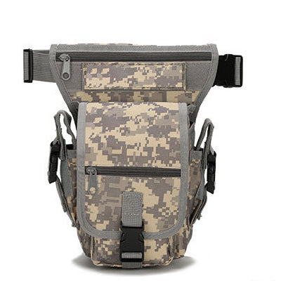 Bolsa Táctica Cruzada para Pierna - Diseño Camuflaje Profesional - Image 5