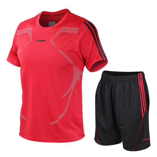 Conjunto Deportivo Verano Hombre: Camiseta y Shorts Talla Grande M a 5XL