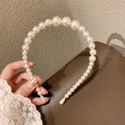 Set de 3 Diademas de Perlas para Mujer, Estilo Versátil y Elegante - Image 8