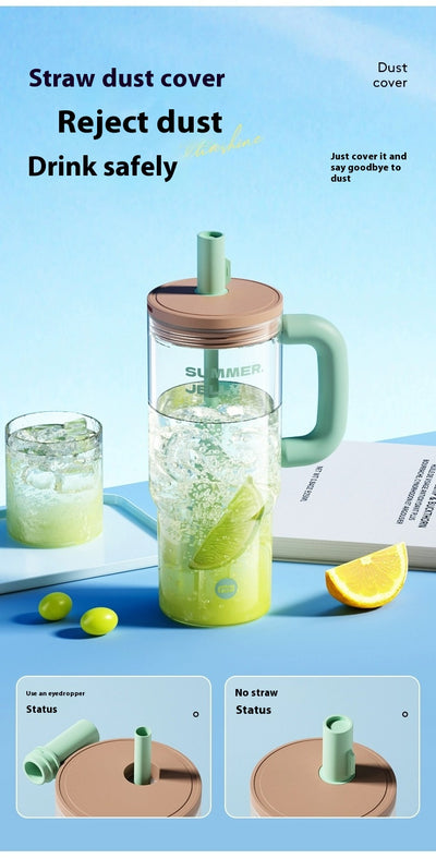 Vaso Portátil de Gran Capacidad con Popote - Tritan Resistente - Image 16