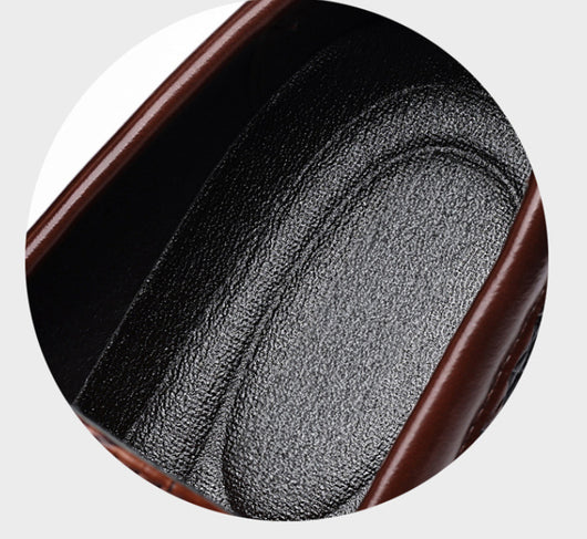 Zapatos de Cuero para Hombre con Patrón Cocodrilo - Estilo Ejecutivo - Image 10