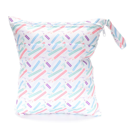Bolsa de Pañales con Estampado Digital y Doble Bolsillo - Image 4