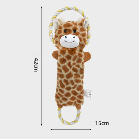 Juguetes de Peluche para Perros - Animales Chirriantes Resistentes a Mordidas - Image 2