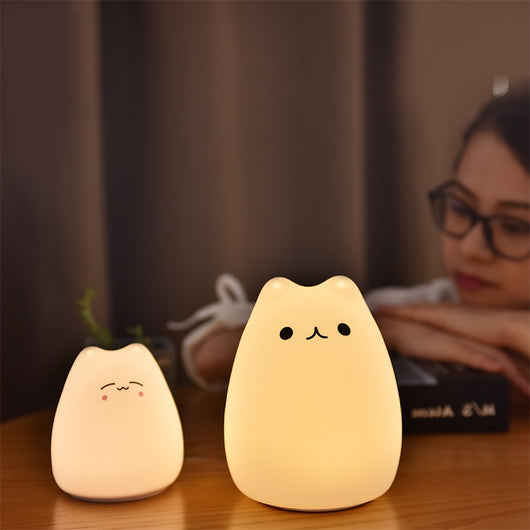 Luz Nocturna LED con Sensor Táctil de Silicona para Bebés y Niños - Image 22
