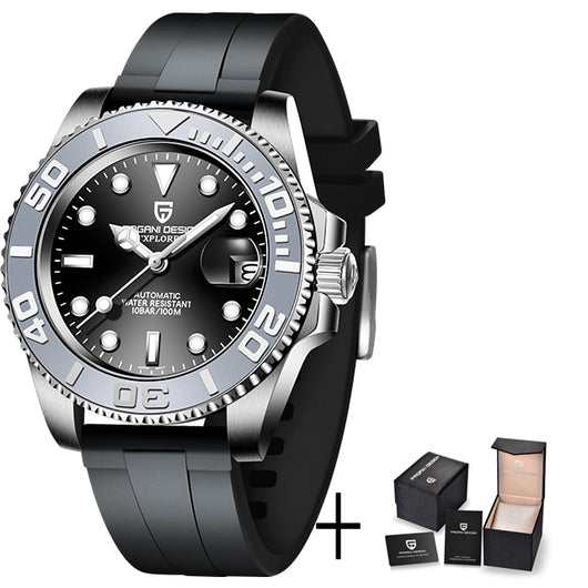 Reloj Automático de Acero Inoxidable Resistente al Agua para Hombre - Image 23