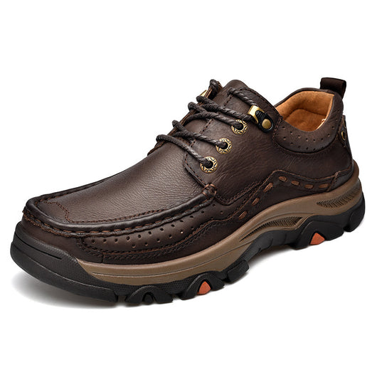 Botas de Senderismo en Cuero Genuino con Suela Reforzada para Hombre - Image 4