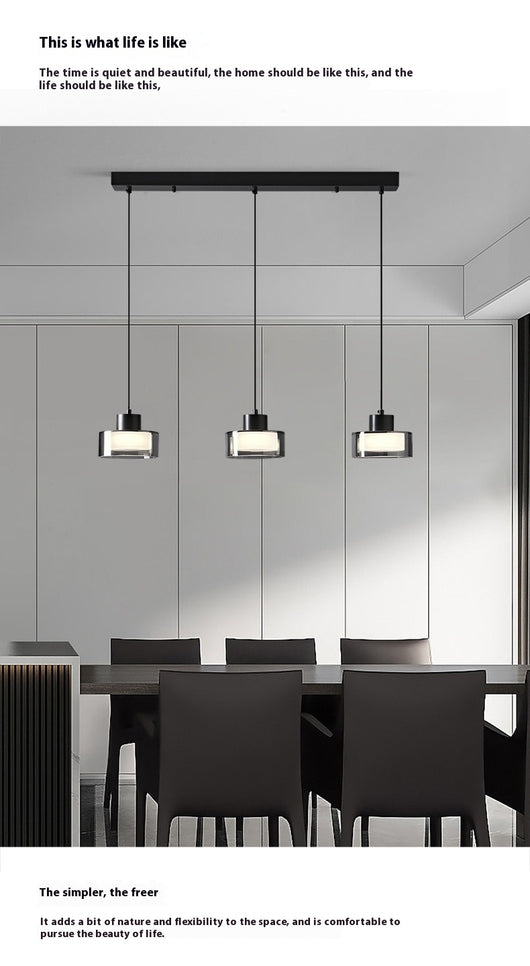 Lámpara de Techo Dormitorio Cobre Moderno Minimalista con Cristal - Image 17