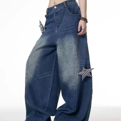 Pantalones Vaqueros Vintage Desgastados para Mujer - Image 10