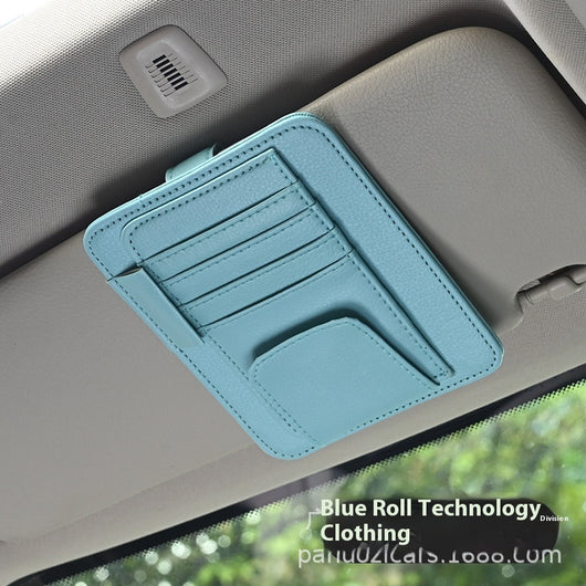 Organizador Solar para Auto con Clip de Almacenamiento - Image 9