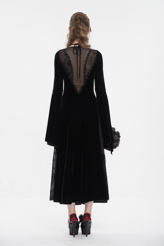 Vestido Halter Halloween para Mujer con Abertura Lateral - Image 3