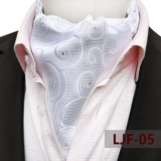 Bufanda Jacquard para Hombre - Elegancia y Calidez en Poliéster - Image 5