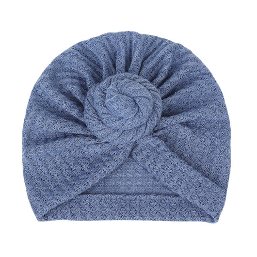 Gorro de Bebé Waffle Liso con Elástico Ajustable - Image 10