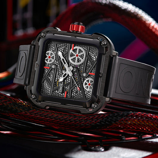 Reloj Automático Hueco ONOLA para Hombre - Lujo y Elegancia - Image 4