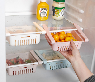Cesta Organizadora de Refrigerador Extensible Multiuso para Cocina - Image 49