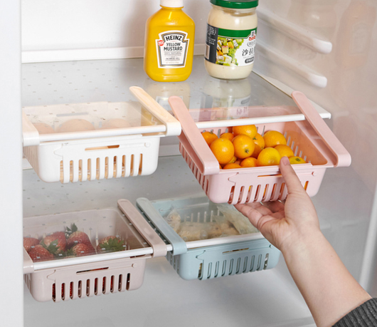 Cesta Organizadora de Refrigerador Extensible Multiuso para Cocina - Image 49