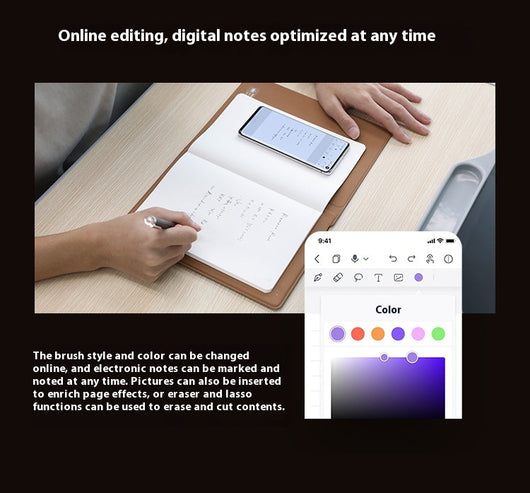 Libreta Digital Inteligente Huion Note X10 para Negocios y Reuniones - Image 10