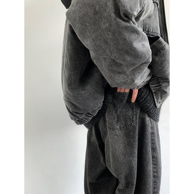 Jeans Vintage Desgastado Invierno Unisex - Image 3