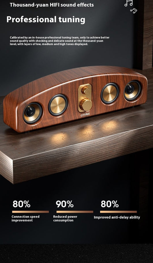 Parlante Bluetooth Portátil Estilo Retro - Image 28