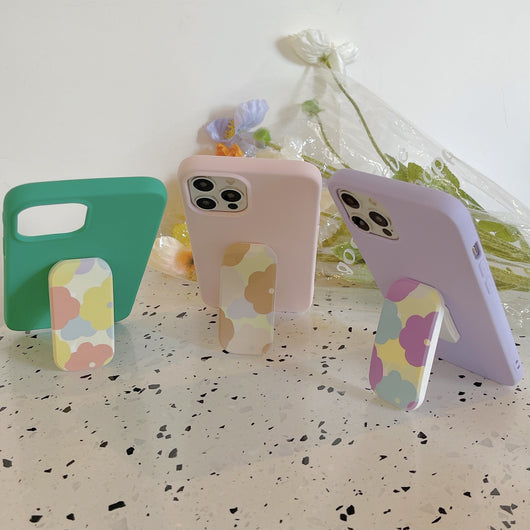 Funda Protectora con Soporte Abatible Floral para Teléfono - Image 4