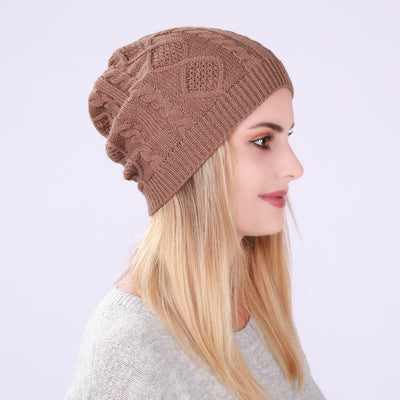 Gorro Tejido Plisado de Lana Polar Unisex - Image 10