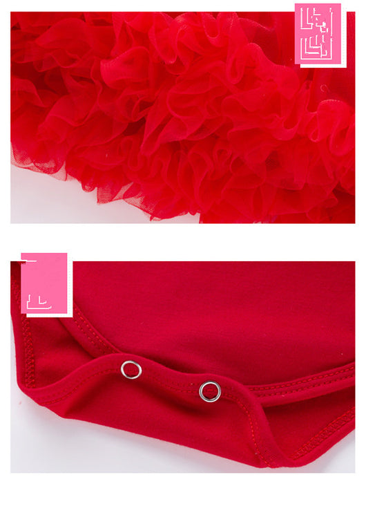 Vestido Romper de Manga Larga Rose Compuesto para Bebé - Image 15