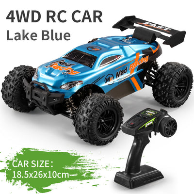 Camioneta RC 4x4 de Tracción Total con Control Remoto de Alta Velocidad - Image 5