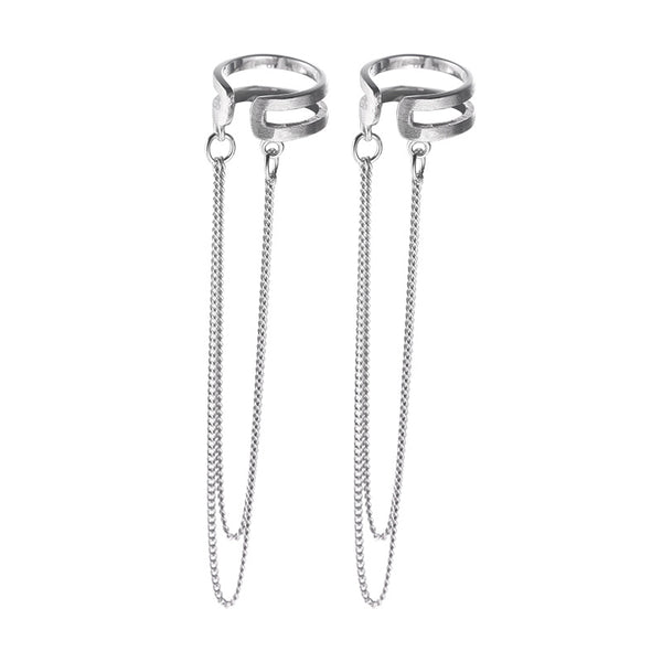 Aretes de Plata Esterlina 925 Doble Capa - Diseño Minimalista Lujo Ligero - Image 5