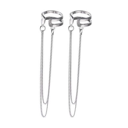 Aretes de Plata Esterlina 925 Doble Capa - Diseño Minimalista Lujo Ligero - Image 5
