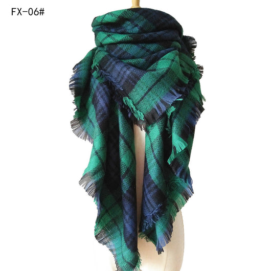 Chal Doble Cara Reversible para Mujer - Abrigo Versátil Otoño Invierno Talla Grande - Image 11
